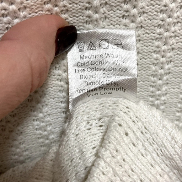 Princess Polly Ivory Textured Crop Top - Picture 4 of 6